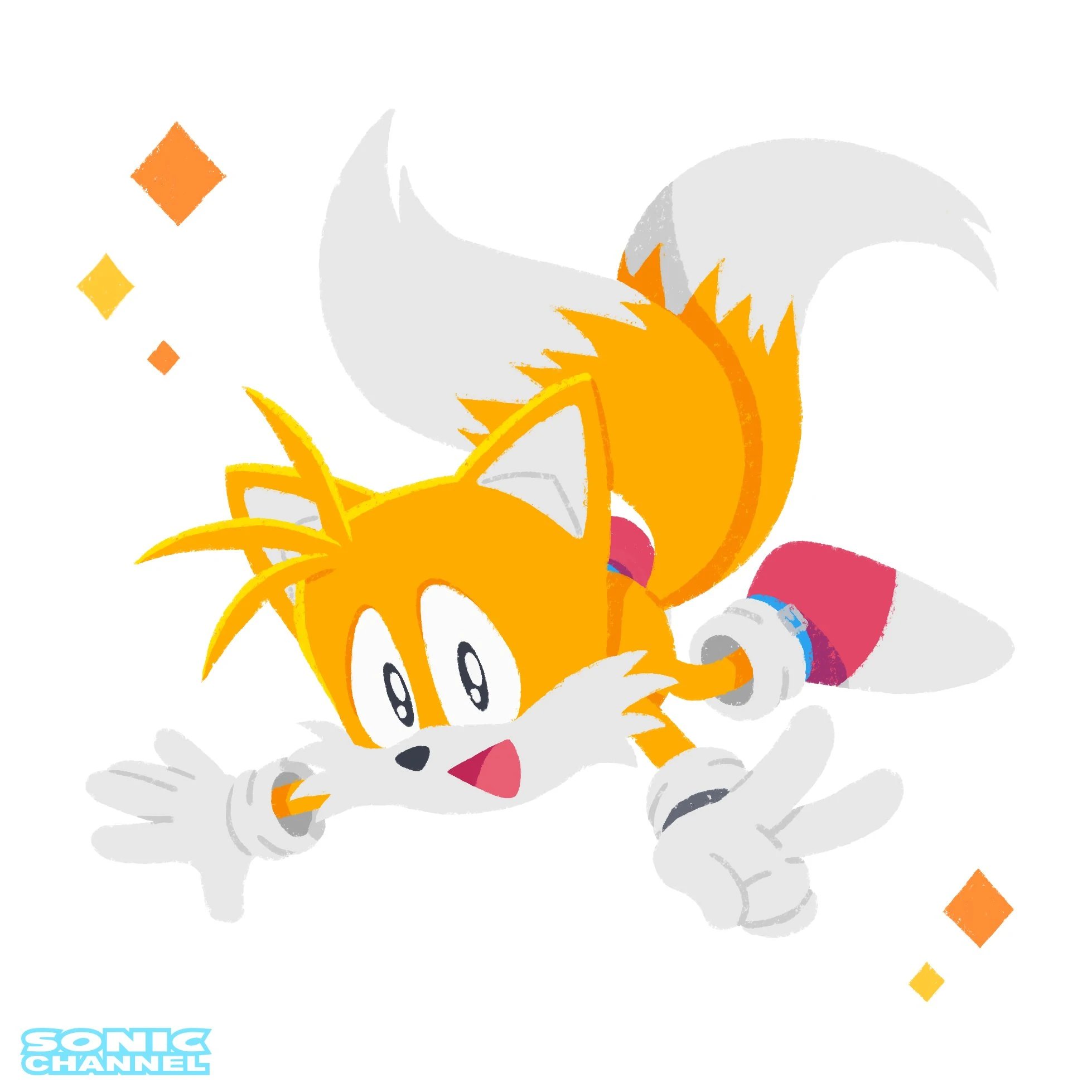 Classic tails  Classic sonic, Sonic, Sonic art