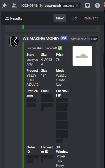 Cristhian (@eslow_x) on Twitter photo Nice little cookout today!
Thanks again <a href="/TohruAIO_/">Tohru AIO</a> <a href="/MEKRobotics/">MEKAIO</a>
Bots: Tohru AIO, MEKAIO
Proxies: <a href="/WhopIO/">Whop</a> and <a href="/BreadProxy/">BreadProxy</a>
Captcha ISPS: <a href="/KryptoProxies/">Krypto Proxies</a>
Cook Group: <a href="/EternalChefs/">Eternal Chefs</a>
ACO Group: @Krypto_Aco Nice little cookout today!
Thanks again <a href="/TohruAIO_/">Tohru AIO</a> <a href="/MEKRobotics/">MEKAIO</a>
Bots: Tohru AIO, MEKAIO
Proxies: <a href="/WhopIO/">Whop</a> and <a href="/BreadProxy/">BreadProxy</a>
Captcha ISPS: <a href="/KryptoProxies/">Krypto Proxies</a>
Cook Group: <a href="/EternalChefs/">Eternal Chefs</a>
ACO Group: @Krypto_Aco