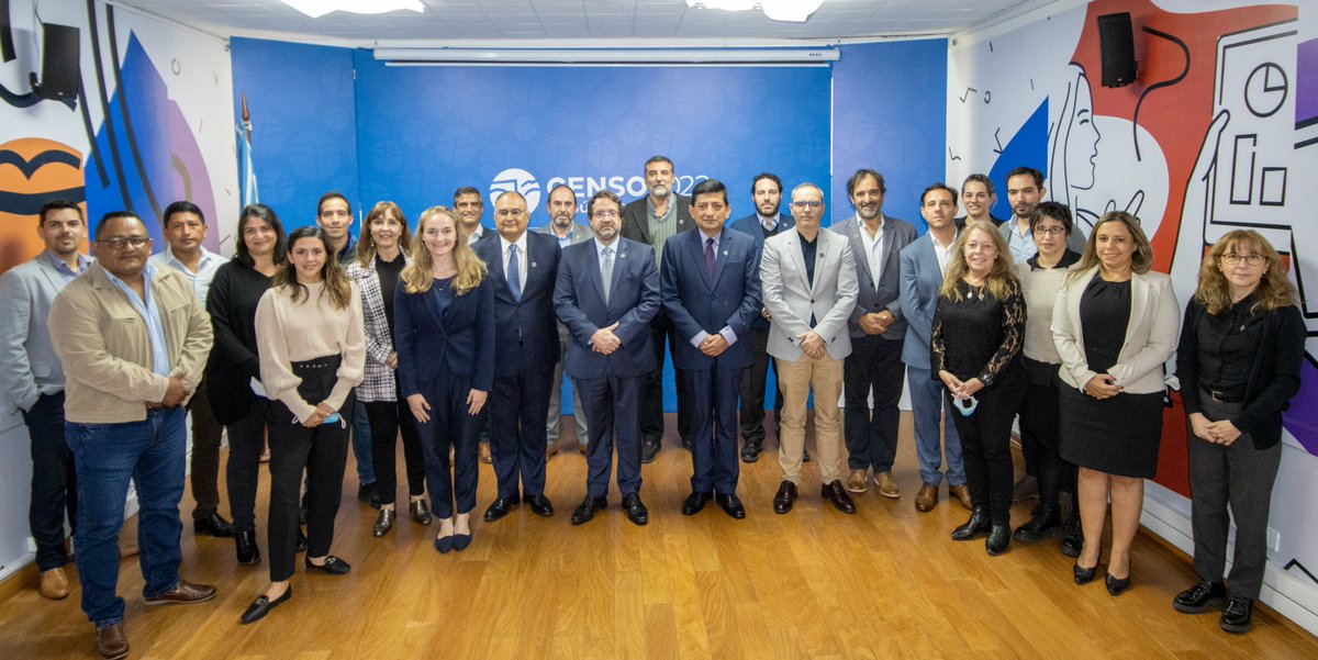 MarcoLavagna's tweet photo. #Censo2022: hoy recibimos a una delegación de autoridades de @cepal_onu, CELADE, @unfpa_lac, @Ecuadorencifras, @INE_Paraguay, @INEI_oficial e @ine_uruguay. Abrimos las puertas del @INDECArgentina para que la comunidad internacional conozca cómo pensamos y preparamos el @censo2022 https://t.co/cAO3sUvBzZ