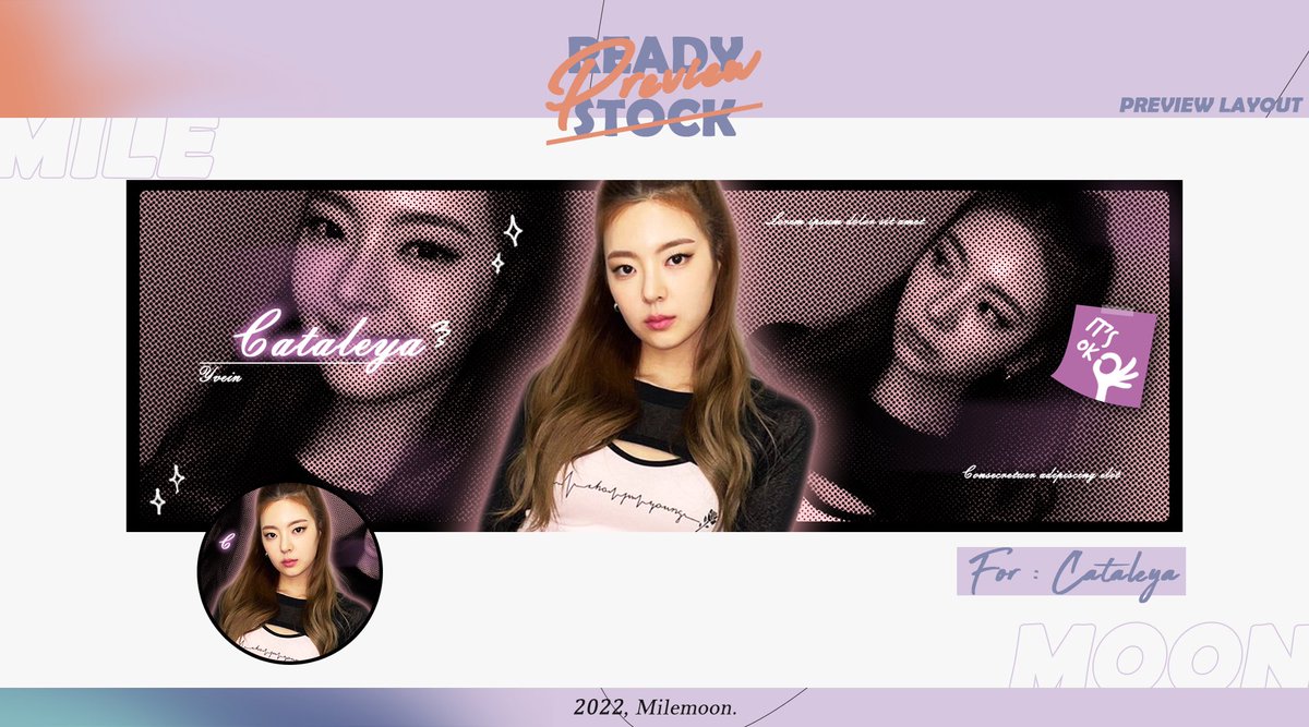 catavein's tweet photo. ㅤ
𝐋𝐀𝐂𝐄: 

mau pamer layout ready stock dari @miIemoon! lucu, dan keren banget apalagi warnanya ungu, warna favorite aku. 💟 dan juga thank you buat kakak @megaIodeon dan team yang sudah bantu buat dapetin layout ini. ✨✨ 
ㅤ https://t.co/wQQsynk0sC