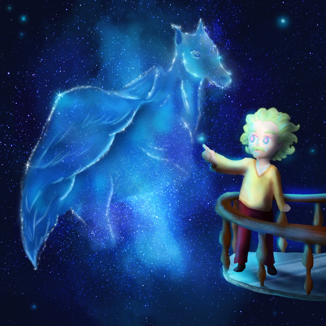 🧬 “The greatest scientists are artists as well” 🎨

Albert Einstein leads our collection. Reaching far beyond the moon, a Pegasus-shaped constellation is born…

3x WL Spots Giveaway:

🧪Follow <a href="/DesArtsNFT/">DesArts</a>
⚗️ Like + RT
🔬Tag 3 Friends!

Winners picked in 36 hours ⏳