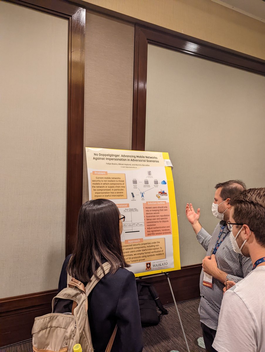 acm_wisec's tweet photo. We have some amazing posters and demos at #WiSec2022. Live streaming starting soon: https://t.co/XaGdhiNwvH https://t.co/NG1WpFyFZj