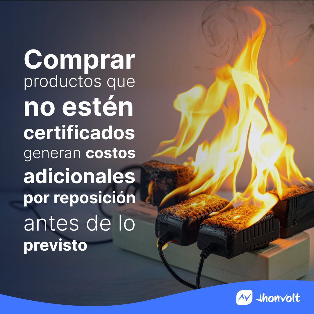 jhonvoltoficial's tweet photo. En Jhonvolt no corres riesgos, todos los productos que encuentras están certificados.
Ingresa a https://t.co/tXWiAy87nF para saber más.
#ProductosCertificados #Calidad #NoCorresRiesgos #Cortocircuito #Jhonvolt #ProductosEléctricos #Seguridad https://t.co/GzTen7GrGY