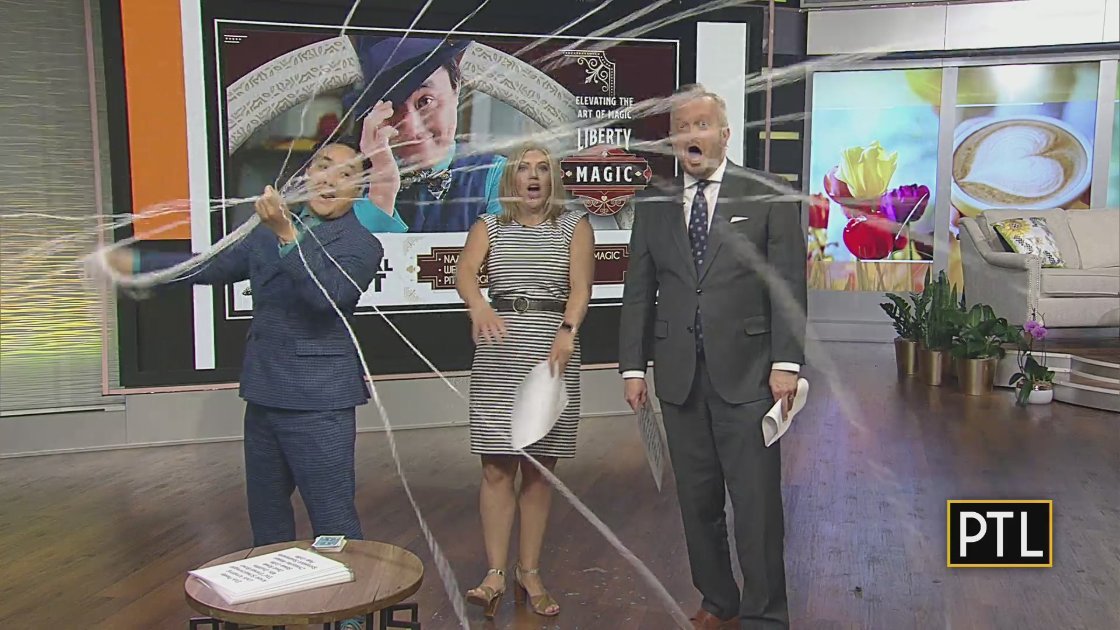 PGHTodayLive's tweet photo. 😲 He's known as the Polymath of Magic! And he sure wowed us with his tricks. @naathanphan is performing this month at the @CulturalTrust's #LibertyMagic >> https://t.co/JwYHmafW4h https://t.co/4xkVvDxFdK
