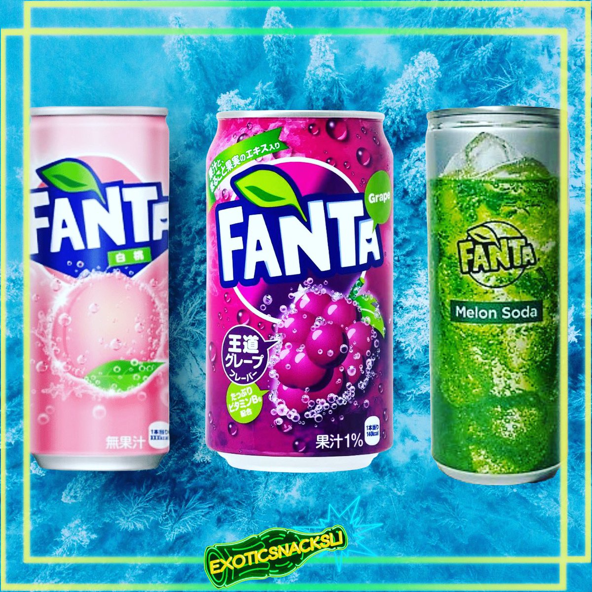 ExoticSnacksLi on X: Fanta White Peach,Fanta Grape & Melon Fanta from now  available at ExoticsnacksLi #longisland #fanta #exoticsdrinks #drinks  #ShopMyCloset #Local #shop #Coca Cola #drinkoftheday   / X