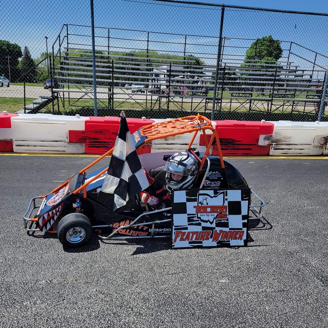 flyboy2265's tweet photo. So proud. Got his first win in the new car. Drove his heart out. https://t.co/4INRKiN4dc
