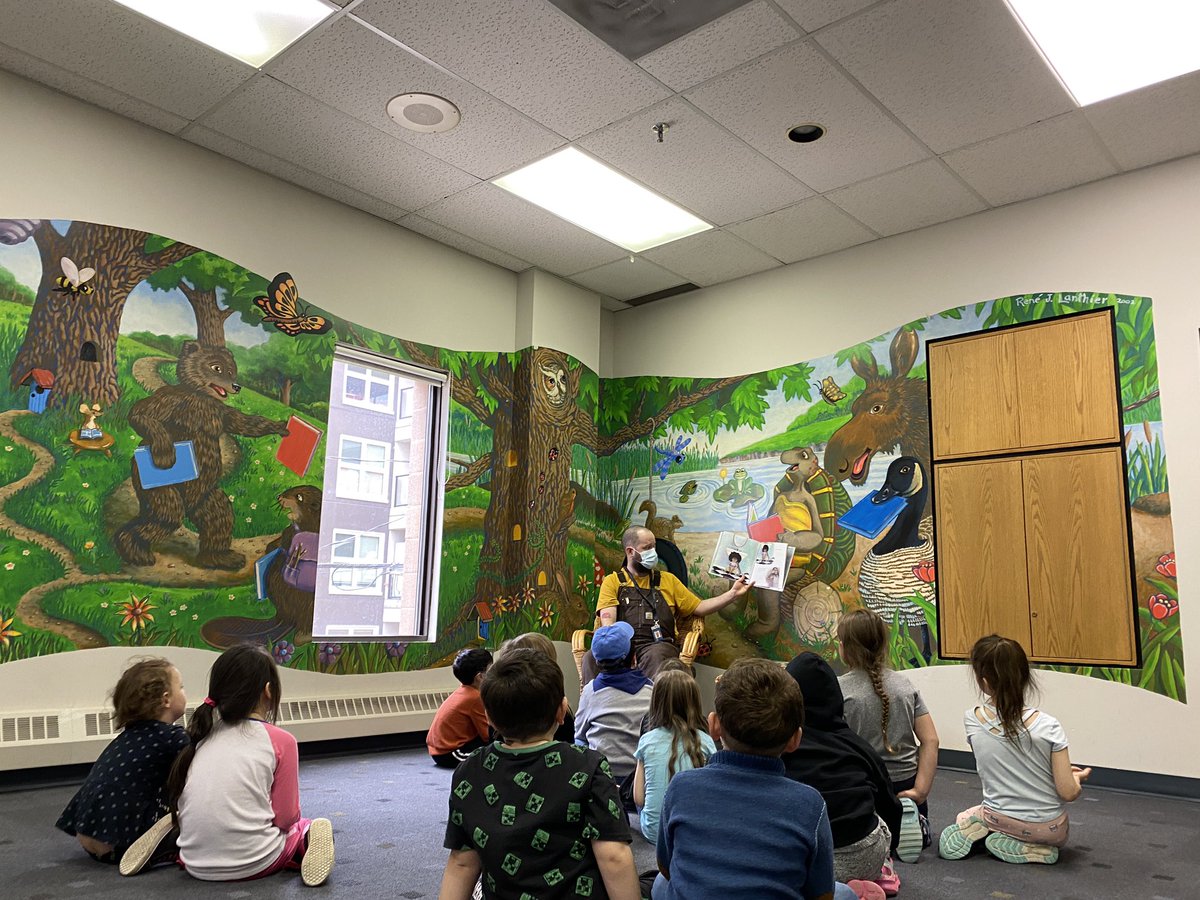MsLisaMcAvoy's tweet photo. Thank you to the staff at the St. Boniface Library for welcoming the Kinders for their first field trip of the year. The students were excited to explore the library and get their very own library cards! 📚 @marionLRSD https://t.co/mmOynuuWAh