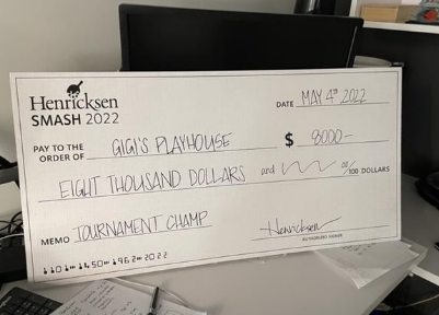 GiGis_Playhouse's tweet photo. THANK YOU to the WINNING team of the 5th Annual #Henricksen Smash Ping Pong tournament! This group from Perkins & Will DONATED $8K to @gigisplayhouse! Here's a throwback to how this company helped us build our original prototype space. https://t.co/HbNCquezCs https://t.co/sYYce4G1IH