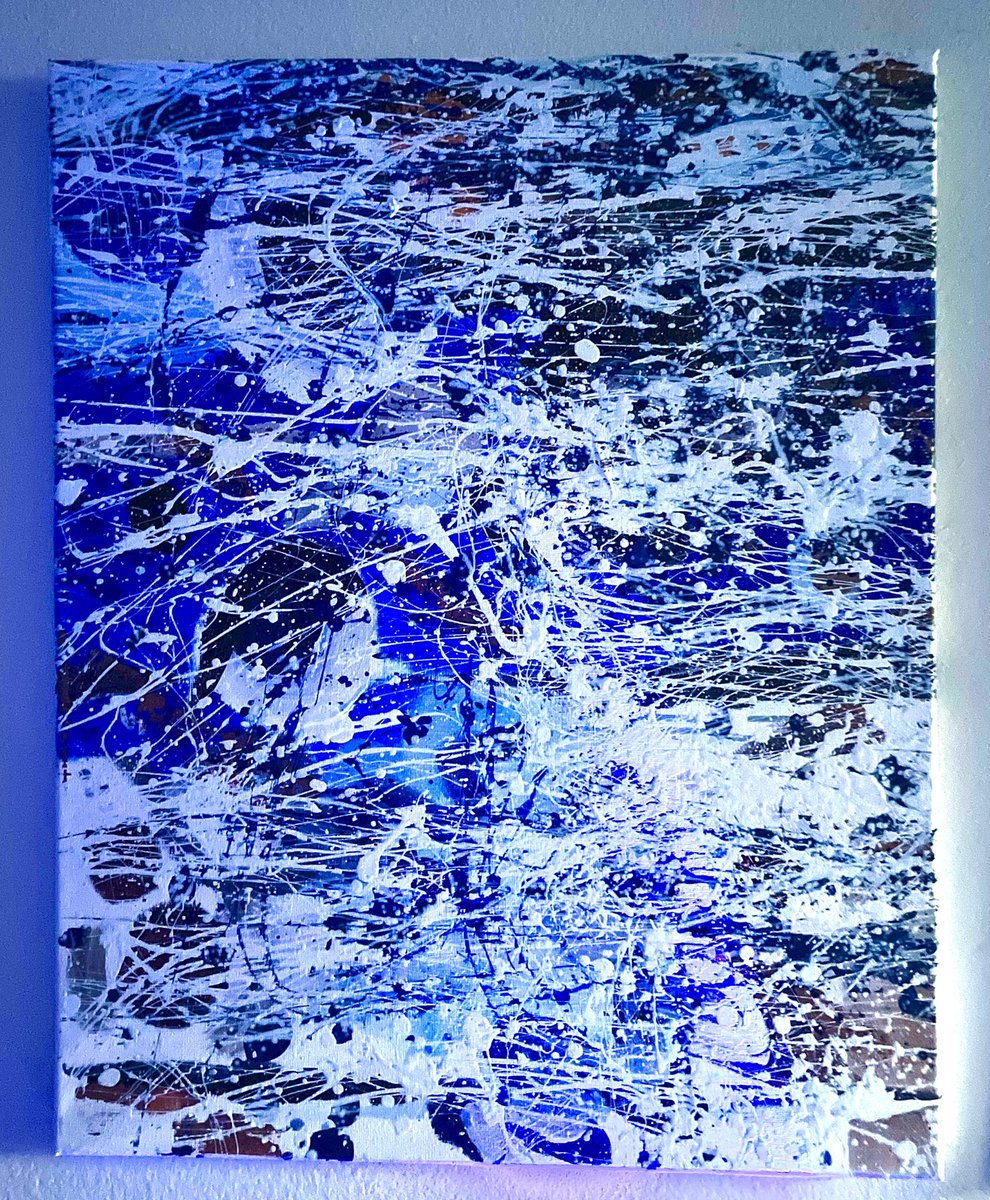 collectorcully's tweet photo. Here is Reef (1/3) 

This piece is part of a triptych painting for the @GLAProject

Pieces dropping throughout the week! https://t.co/iARTFfYyj5