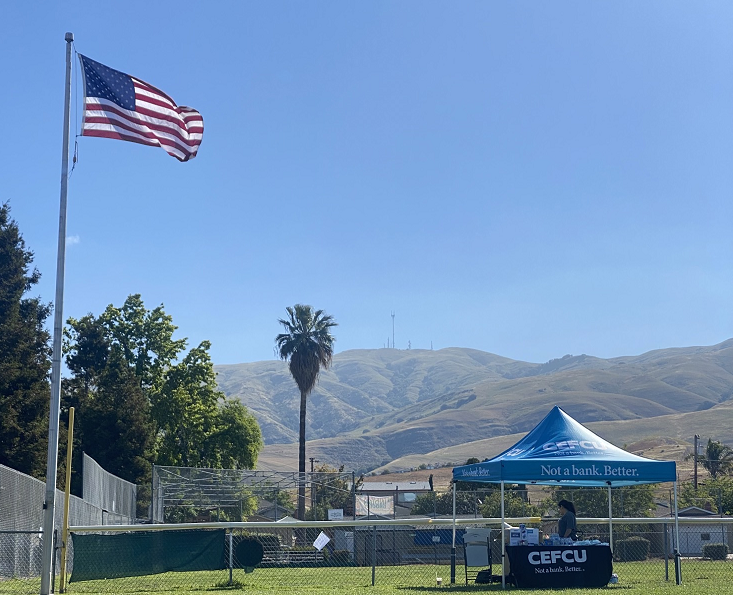 CEFCU's tweet photo. Yesterday our California staff participated in the Warm Springs Little League Hit-A-Thon!⚾
It was a beautiful day to connect with Fremont-area members as well as spread awareness about #CEFCU to non-members, all while supporting our community through local sports!😎 https://t.co/bBjdSFixNe
