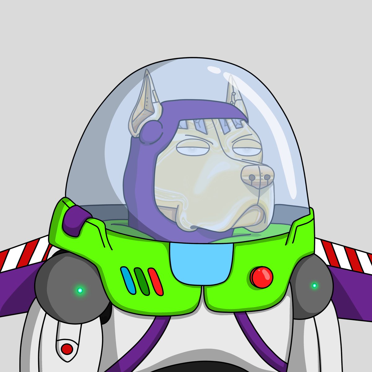 Stoniphantom's tweet image. THE ASTRO DOG @GutterCatGang CLONE