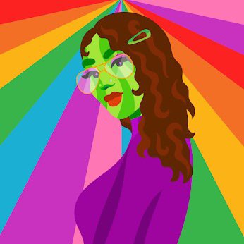 KeaVerse's tweet photo. Frens!  Help me decide:  keep @MyBFF rainbow ivy as my profile pic or update to the leather jacket top-knot?  In love with them, both … 

#bestkindsofproblems #mybff #findyourbff #encuentratubff https://t.co/CJ6ylBhioc