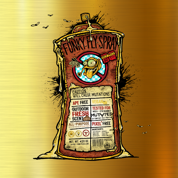 funky_flies's tweet photo. We have noted the wallet addresses that have these GOLDEN TICKETS and they will be airdropped a ONE OF ONE for holding these!! Also, each OG FFLY ONE OF ONE holders are getting something special too! Check your wallets shortly after mint starts!! 🚨🚨🚨🤙🔥🪰 #zzz #flyonfly https://t.co/36a6MUnkR9