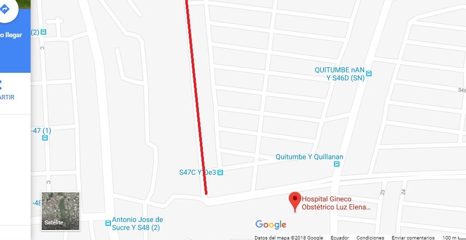 maferchauca's tweet photo. @ObrasQuito @santiguarderas @MunicipioQuito @ObrasPublicasEc Muchas gracias la respuesta: 0e4 S47C. Ciudadela Ejército Nacional. Carril 7. Sector Quitumbe. Cerca a la Maternidad Luz Elena Arizmendi. https://t.co/AIJKzmR3HB