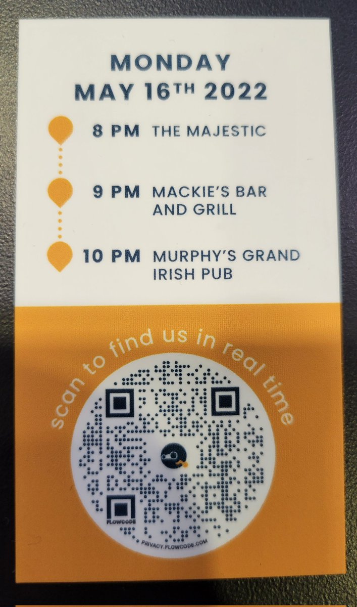 Scan this QR code to join us for a night out in Alexandria! #ISPOR2022