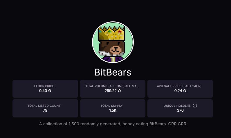 BitBearsAA's tweet photo. The Bears are waking up from hibernation 🐻

So should you anon 🤝📈
https://t.co/MKh7hpUnca https://t.co/TTc4htUjI5