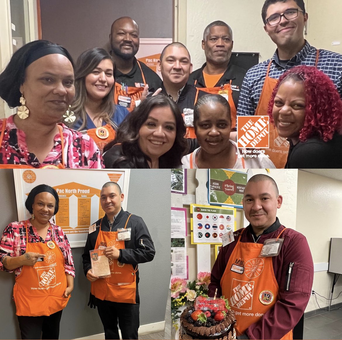 staceykennard2's tweet photo. These few months flew by!Today we welcome back our amazing SM @mrscoilton &amp; say a special Thank You to @MikeGarzaTHD for stepping in and being a phenomenal leader.HAMMERhouse will miss you! https://t.co/g93C7roJI2