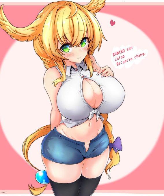 るにこさんちのリセリアちゃん描きました。 