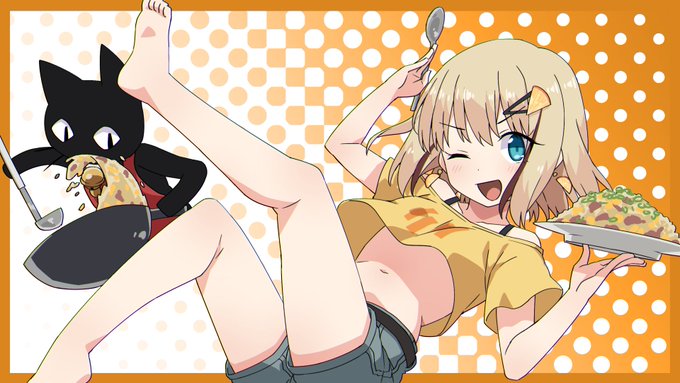 #赤島食堂 
赤島さんのパナシェちゃんを描かせてもらいました!
ディティールを省略してごめんなさい! 