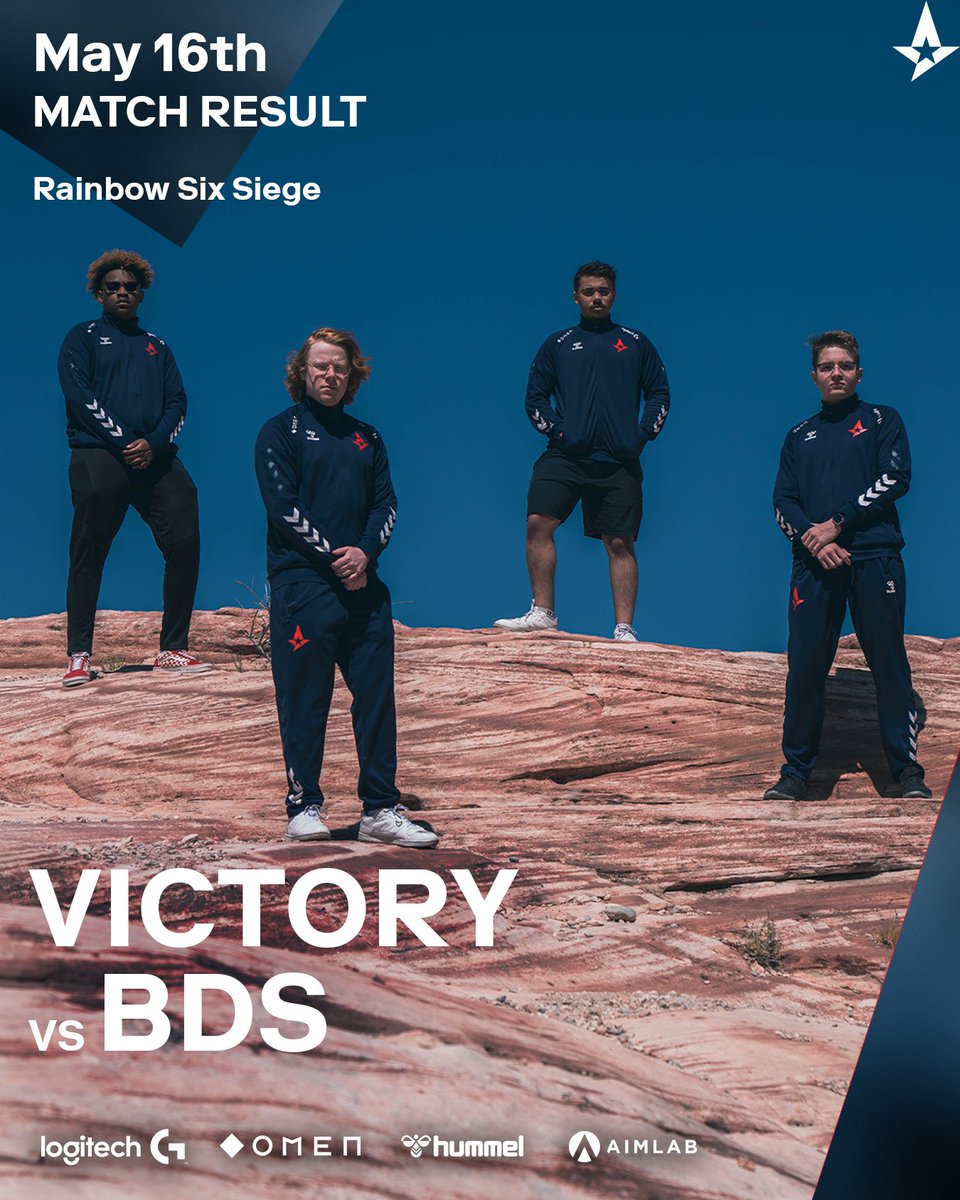 AstralisR6's tweet photo. We are UNDEFEATED internationally. 🌎

GG’s BDS ➞ We WIN 7-2

#ASTWIN | #SixMajor https://t.co/tjPJadVAmc