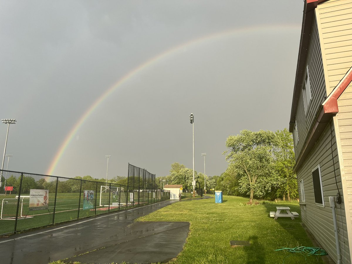 theplevs's tweet photo. Is @CherryHillFC at the end of the rainbow? https://t.co/OETtXOvnbT