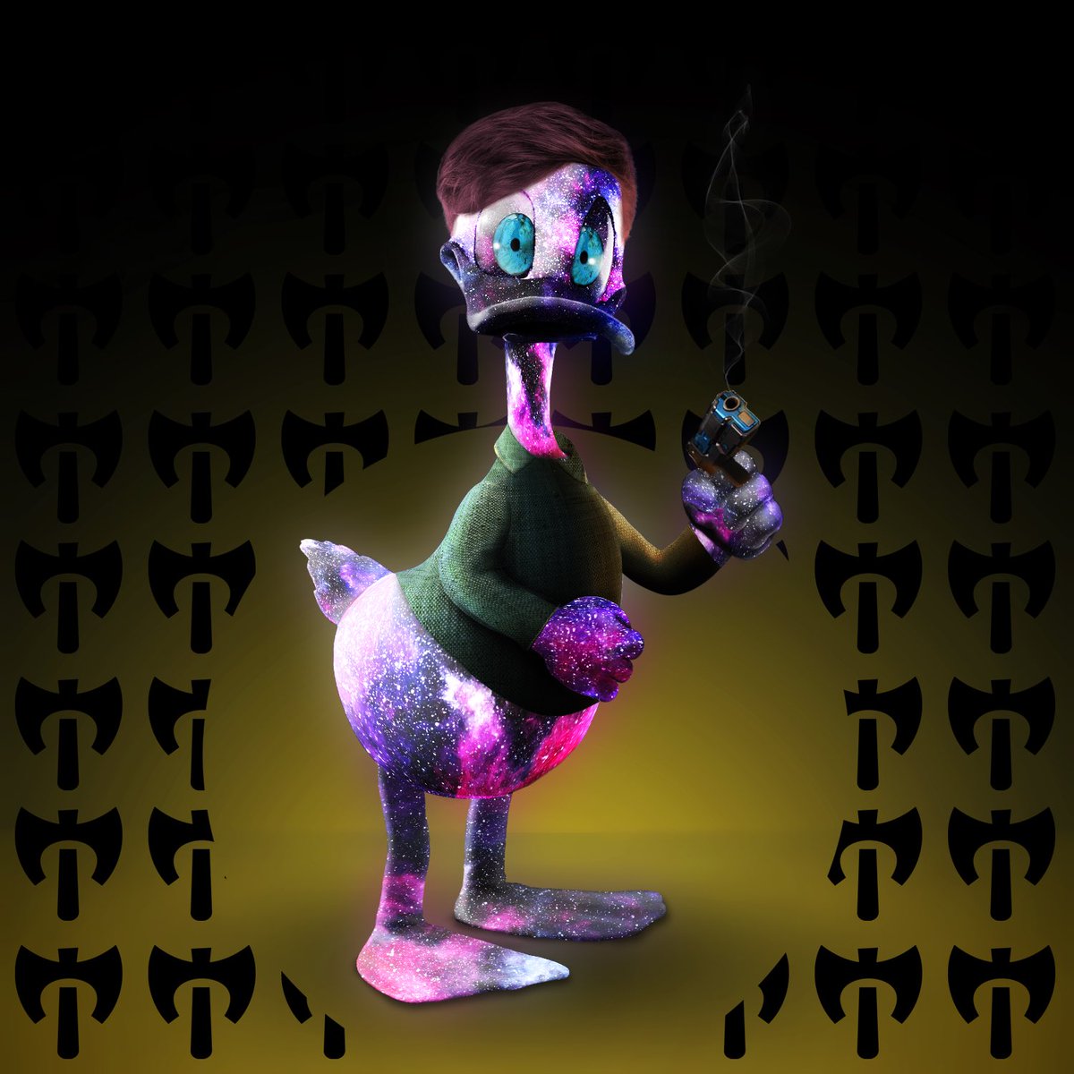 CyberpunkDz's tweet photo. Striker Ducks #NFTCommunity #NFTProjects #Ethereum #OpenSeaNFT #NftArtCollection #NFTs https://t.co/bjmp3gN33h