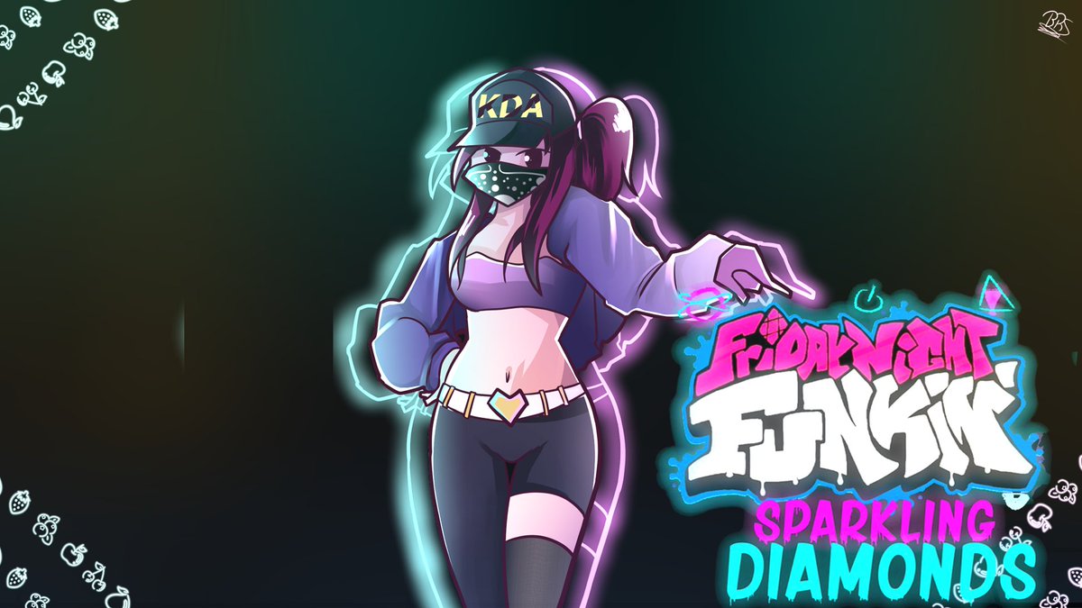 FNF_Spark_Diam's tweet photo. Hello everyone, as some of you may know, the demo of the sparkling diamonds mod came out yesterday, and now we need a coder for the kade engine and someone to do the cutscenes, anyway, if you want to help us, contact us by discord: !Kidemon#3553 #fnfmod #fnfmods @News_Funkin https://t.co/FR1E0mMZuG