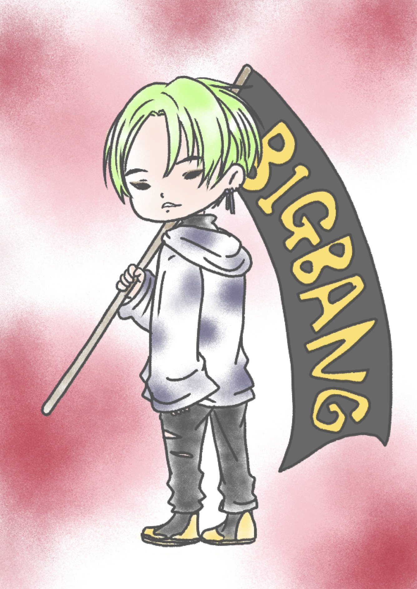オルカ姐さん イラスト館 Bigbangのg Dragon 好きなんです とくにこの髪型 絵描きさんと繫がりたい イラスト Bigbang ゆるふわイラスト T Co 0oaxctbhwd Twitter