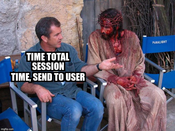 overflow_meme's tweet image. Time Total Session Time, send to user stackoverflow.com/questions/7226… #twilioapi #twilioprogrammablechat #twilio