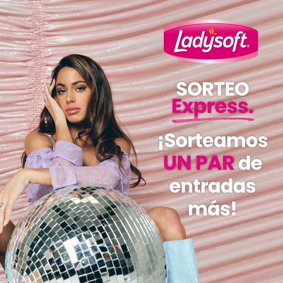 tininewsdaily's tweet photo. 🚨SORTEO!
"Lady Soft" (@LadysoftArg) esta sorteando 2 entradas para el show de TINI, vayan a la pagina para participar!
#Ladysoft - #JuntasEnTodosLosCiclos - #TiniLady2022 https://t.co/U492HWMRyn