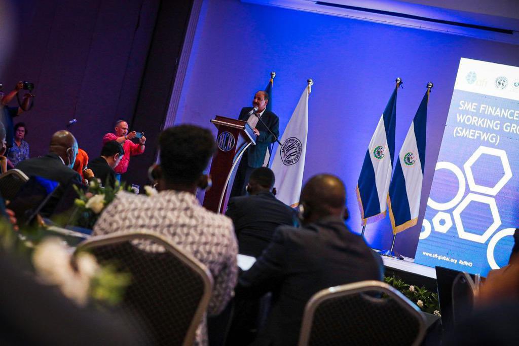 WatcherGuru's tweet photo. 44 countries met today in El Salvador to discuss #Bitcoin https://t.co/3pNHcXZeqQ