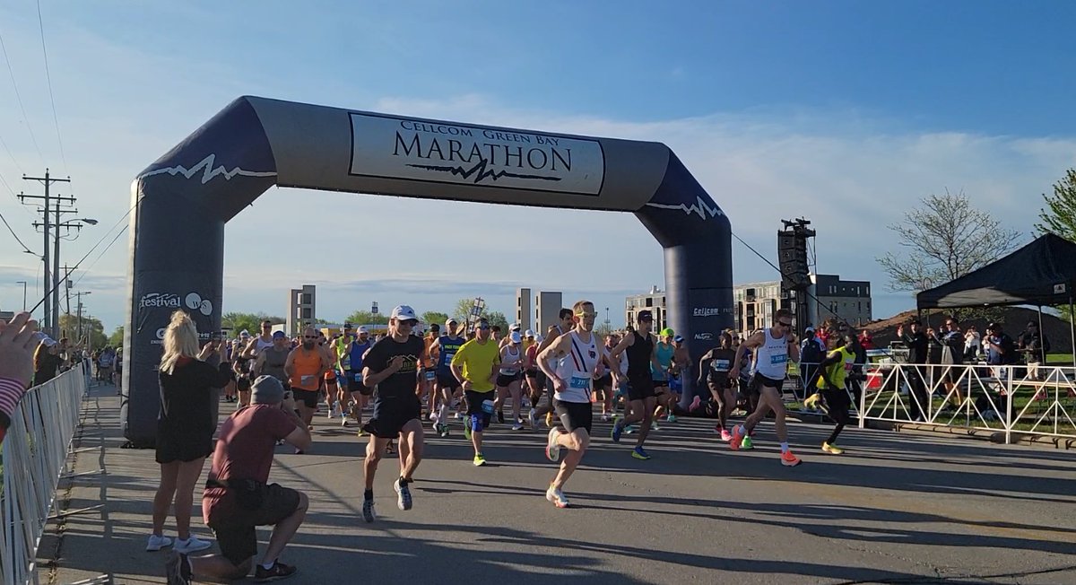 NsightTel's tweet photo. Congratulations to all of the finishers at yesterday's @cellcommarathon.  Our teams had a great time running and volunteering throughout the course. So good to be together again! https://t.co/Alzu67ukQQ