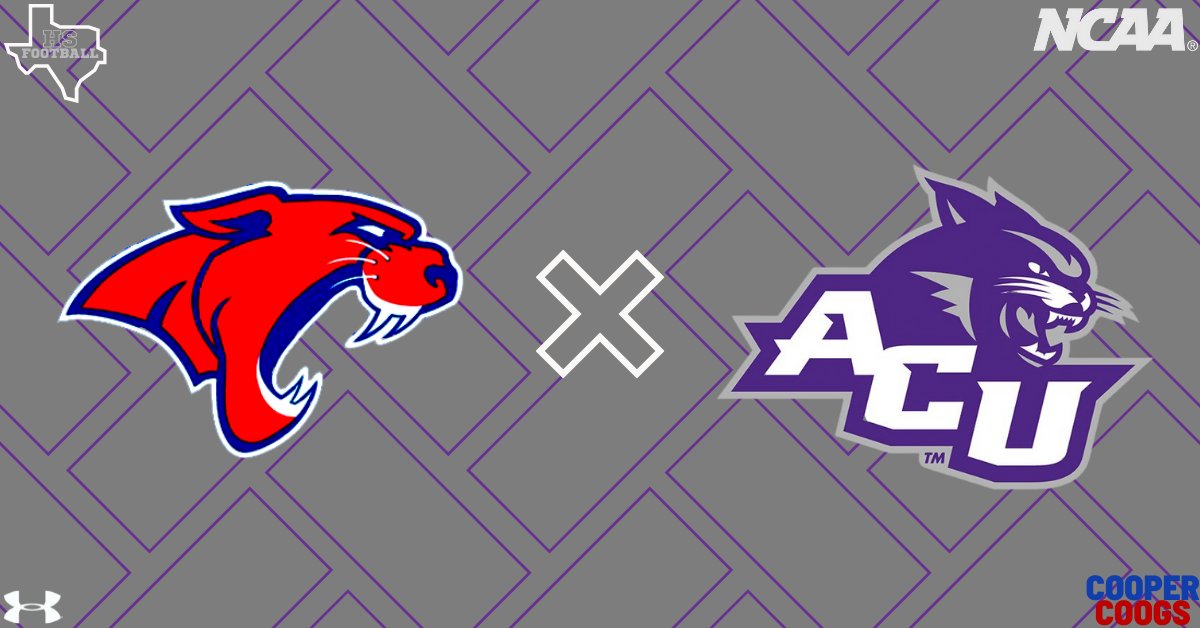 Abilene Cooper Football (@coopercoogs1) on Twitter photo Thank you to @MTommerdahland with <a href="/TCUFootball/">TCU Football</a> and <a href="/coach_slee/">Stephen Lee</a> with <a href="/ACUFootball/">ACU Football</a> for coming by this week to see the Coogs! #SLR #TCW Thank you to @MTommerdahland with <a href="/TCUFootball/">TCU Football</a> and <a href="/coach_slee/">Stephen Lee</a> with <a href="/ACUFootball/">ACU Football</a> for coming by this week to see the Coogs! #SLR #TCW
