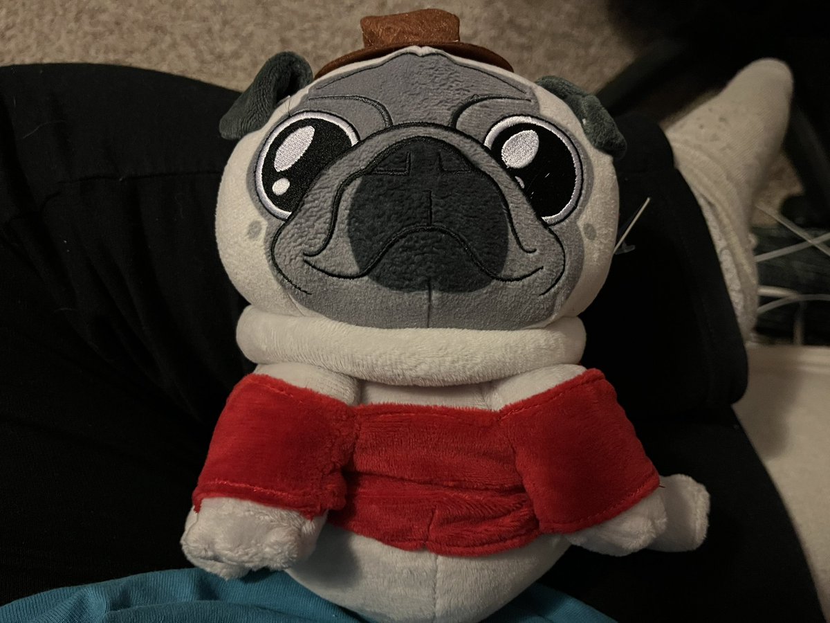 My <a href="/LilPicklesDaPug/">Lil Pickles Da Pug</a> plushie came in!
