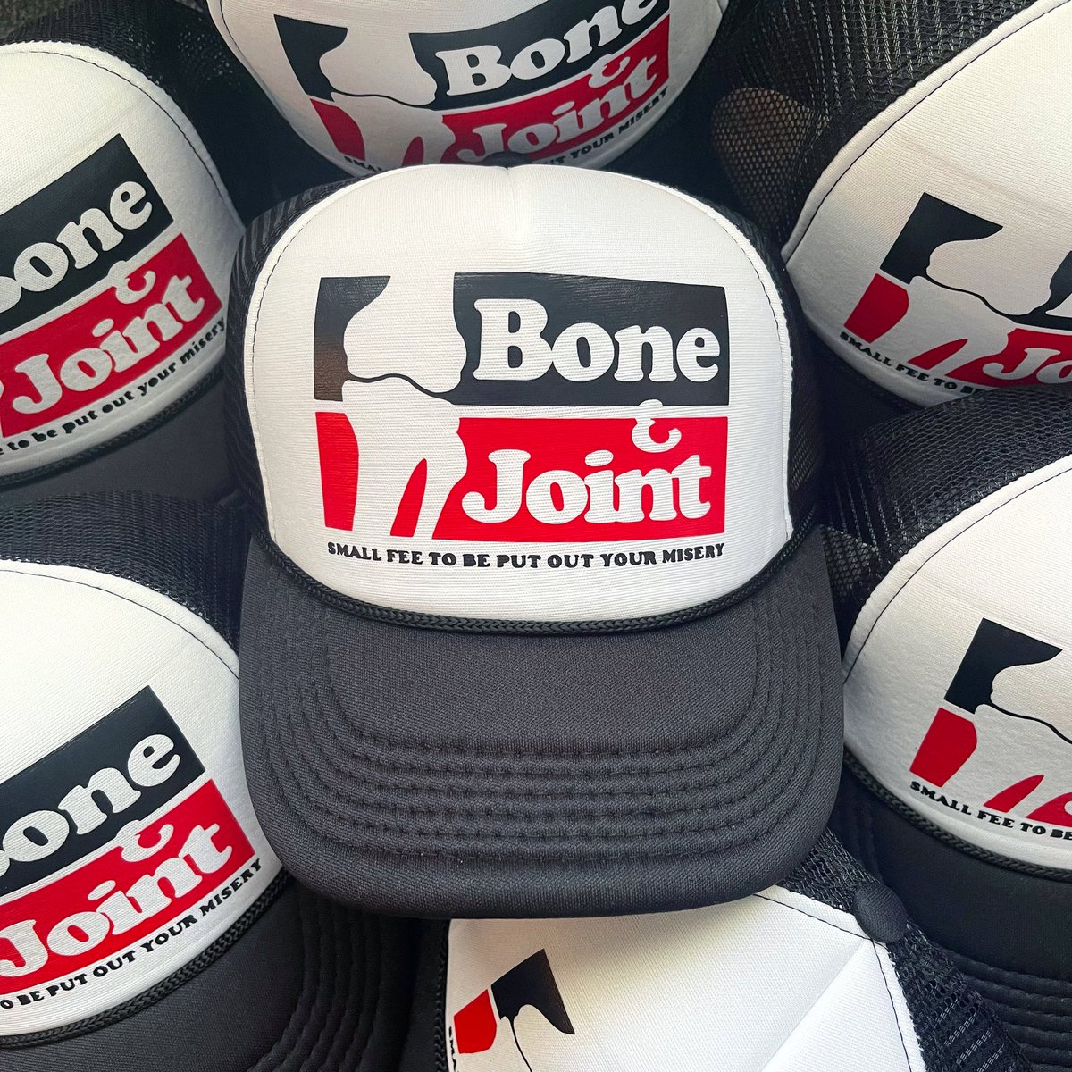 DEATHSPORTC's tweet photo. BONE &amp; JOINT CLINIC TRUCKERS AVAILABLE ONLINE 🦴🦴 https://t.co/uDu68WVmDO