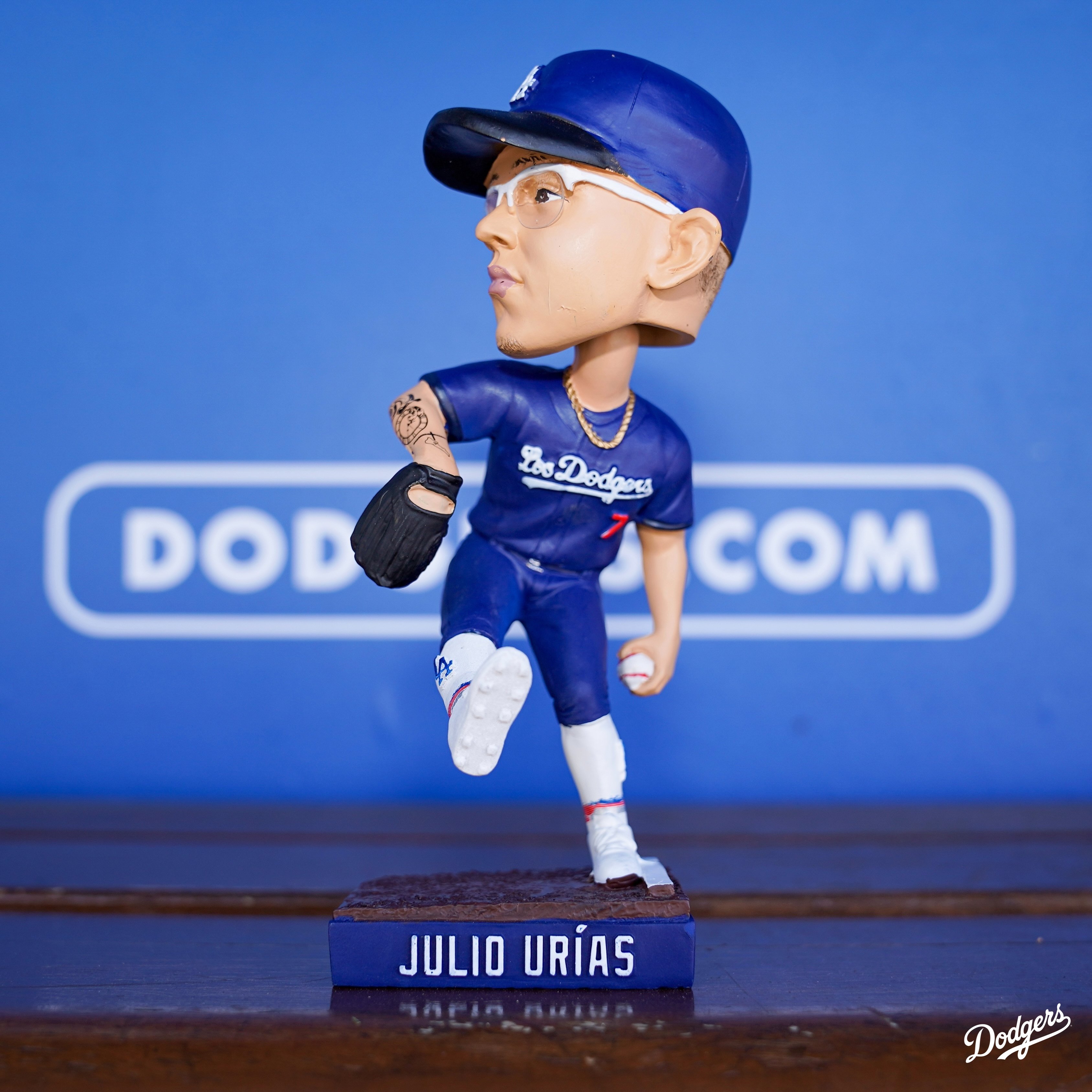 Los Angeles Dodgers on X: El Culichi. Come to Dodger Stadium on 5/31 for  Julio Urías Bobblehead Night presented by @Yaamava. Get your tickets now at    / X