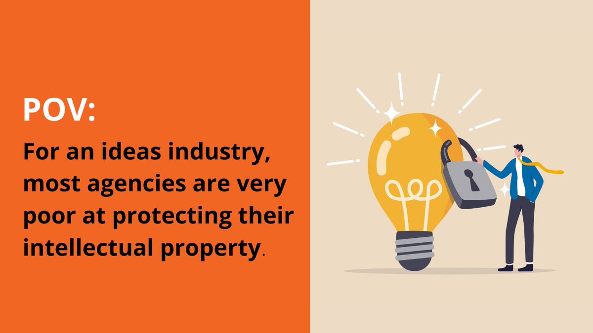 TrinityP3's tweet photo. For an ideas industry, most agencies are very poor at protecting their intellectual property. Is intellectual property owned by the agency or the client? What if an agency contracts freelancers? Untangle these curly questions in our latest blog. https://t.co/meSh5GmaVa https://t.co/kHeiKQ8JUE