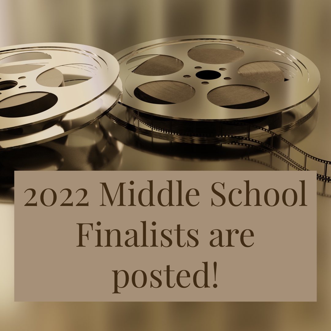 2022 Middle School Finalists are posted! s2nfestival.com