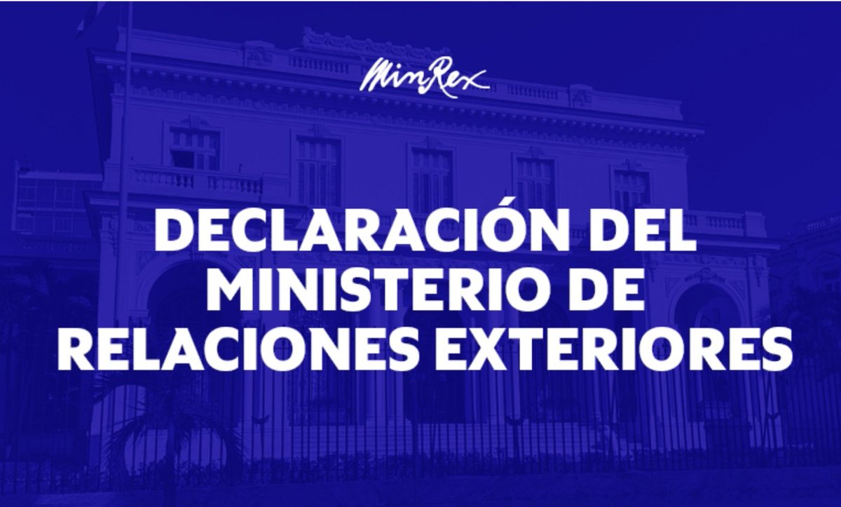 “Un paso limitado en la dirección correcta”.  Declaración de @CubaMINREX. 👉🏻 cubaminrex.cu/es/un-paso-lim…