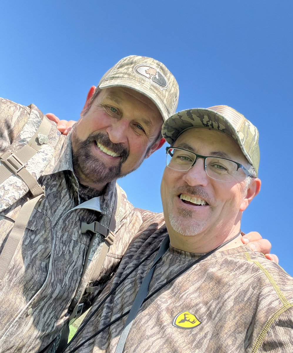 DruryOutdoors's tweet photo. I had to do it… Selfie with a legend!! 
Thank you Mr. Rob Keck for everything you’ve done for @NWTF_official and the wild turkey. Appreciate the friendship more than you know brother. Fun times last week 🦃
-Mark https://t.co/sTzeNHCZcb