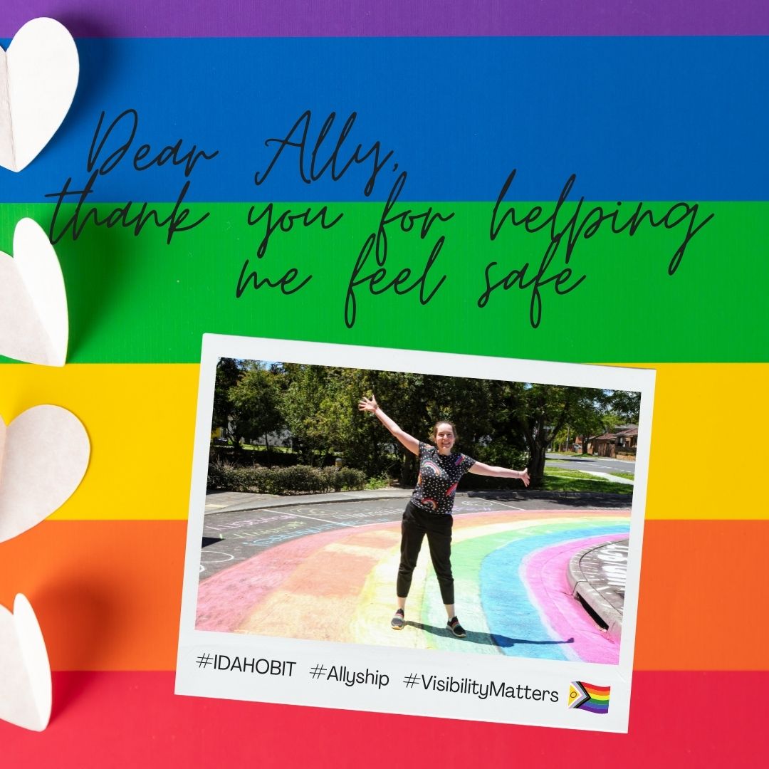 Not just on #IDAHOBIT 🏳️‍🌈🏳️‍⚧️, but everyday we must; 1) each ask how our actions/inactions contribute to LGBTIQA+ discrimination 2) work to create environments free of homophobia, biphobia, interphobia & transphobia Why is it important? Here's my reflection ✏️🗒️Dear Ally... (🧵1/)