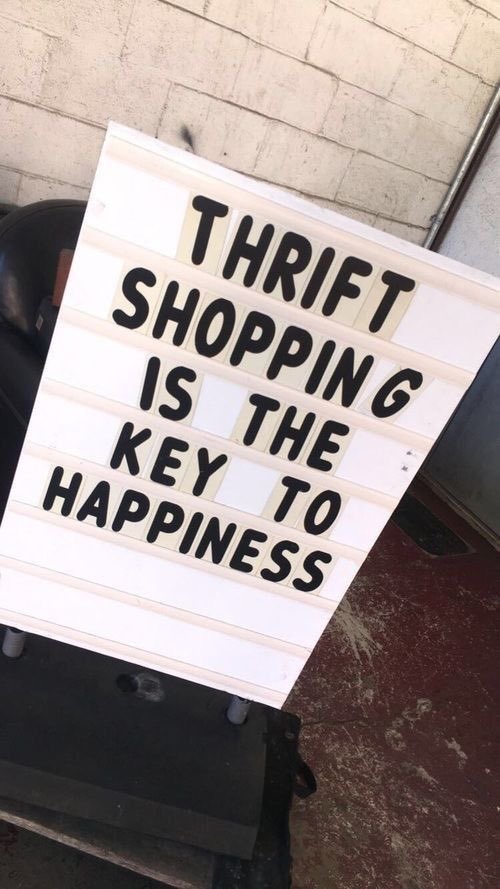 strongsvintage's tweet photo. Agreed โบ๏ธ
#thrifting #thriftngislife #vintagelover #vintagereseller #thekeytohappiness https://t.co/TsnMMjkq9S