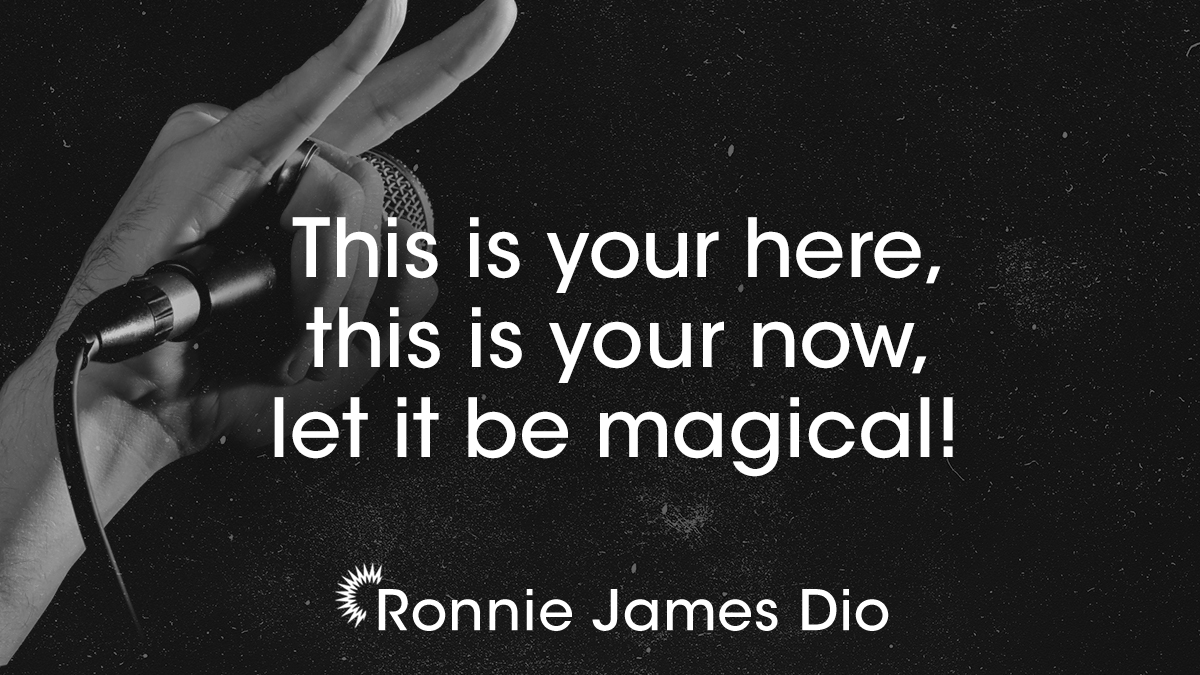 We lost a heavy metal legend on this day in 2010, but former Black Sabbath singer Ronnie James Dio's wisdom still drives us on #MotivationMonday.

#ronniejamesdio #dio #blacksabbath #rockwisdom #metalfingers #metalhead #metalmusic #metalforever #acoustictreatment #soundproofing