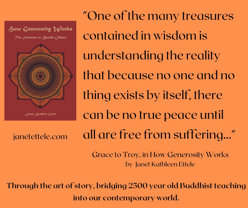 JanetEttele's tweet photo. #JanetEtteleAuthor #TibetanBuddhism #BooksAboutBuddhism #PersonalIntrospection #MeaningfulLife #MindfulnessCoach https://t.co/7Ult5g1p1X