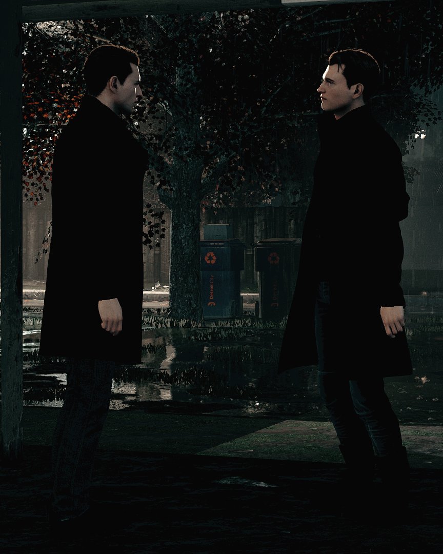 ellellebe's tweet photo. Back in 2020 when I was first taught how to mod, I made and played so many mods where Connor was Markus and 60 was Connor.
(Markus outfit mods/Free cam/Mod Tool: dragonbane0. Custom Texture tool at https://t.co/WJ8BBew7sb)
#DetroitBecomeHuman #DBHmods https://t.co/MLes76frAm