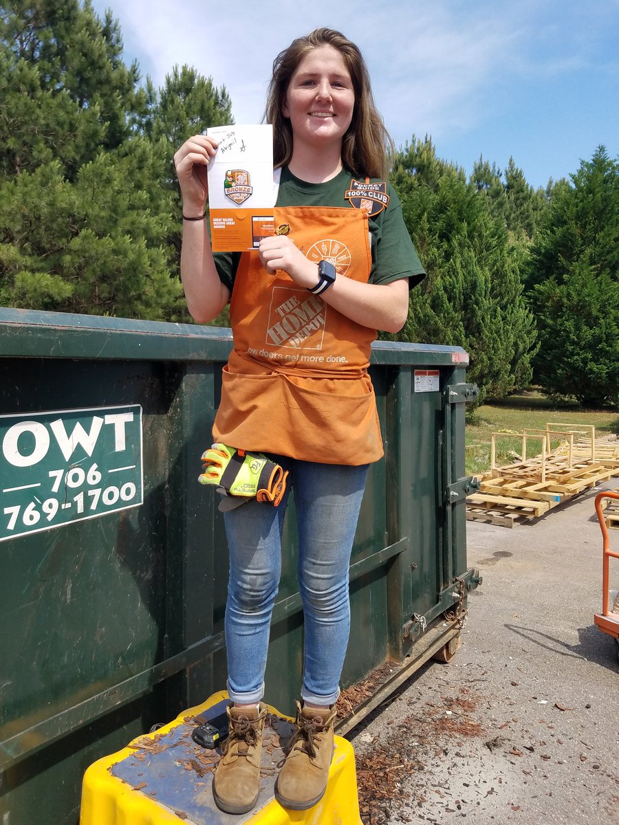 ClintonLAdams1's tweet photo. Shout out to Abigail on her second bronze.  Keep up the great work and no telling where you could go.thank you.@HomeDepot1774 @stephen_hritz @AbigailGrace342 https://t.co/ayNO1ommGN