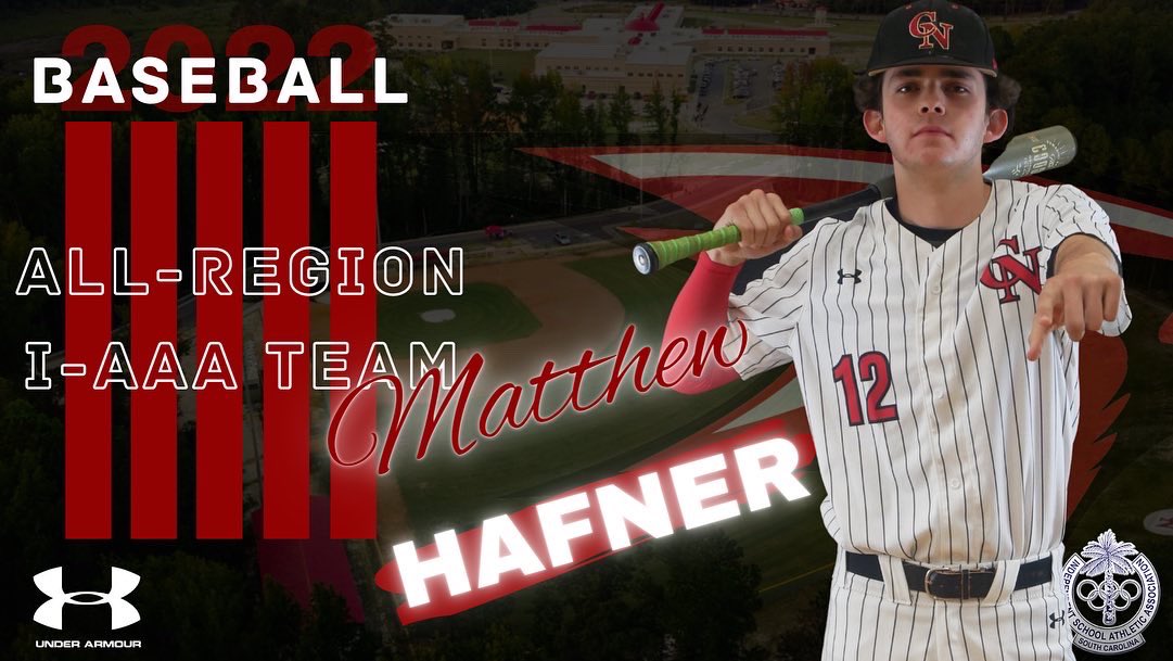 CNathletics1's tweet image. Congratulations to our Baseball Players named to the 2022 All-Region I-AAA ⚾️ Team! #BackTheBird

⚾️ Logan Busenlehner
⚾️ Parker Hocutt
⚾️ Austin Laughlin
⚾️ Matthew Hafner