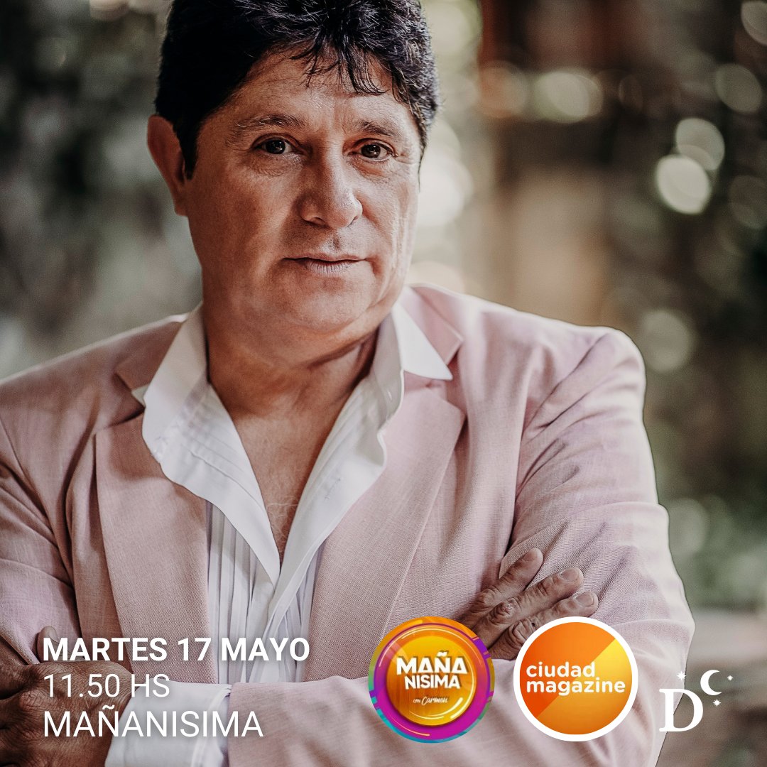 YoDanielCardozo's tweet photo. Amigos, ¿cómo empezaron la semana? yo tengo varias cosas lindas para contarles ✨
Mañana me espera la gran @carmenbarbieri en su programa @manianisimaok , a las 11.50 hs por 📺 @ciudad_magazine
Gracias amigos por acompañarme
Gracias @comunical
#DanielCardozo
#Prensa https://t.co/TUhEQVDosn