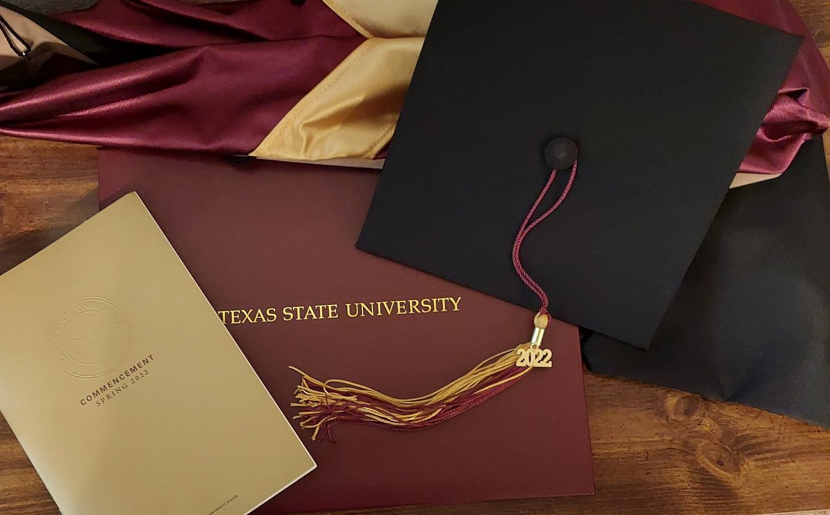 Official, graduated from with my #MBA from #TxSt! I learned not only more of the business side (being a former #transitioningteacher) but also sharpened a TON of my soft skills. Never stop learning & reach for those goals, my friends! #hardworkpaysoff