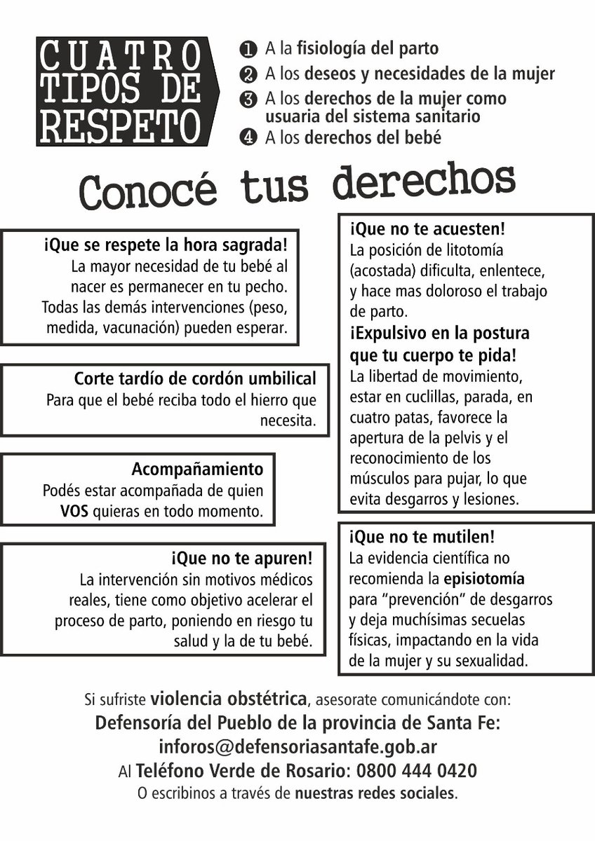 CAMeToficial's tweet photo. 💜 "El nacimiento es sagrado, NO MÁS VIOLENCIA" 💜

Con ese lema se está desarrollando la Semana Mundial del Parto Respetado 2022.

Entre las acciones que desarrollaremos estos días, estamos realizando volanteadas en las que distribuimos este material entre la población... 👇 https://t.co/oyiM5EDw72